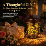 Solar Hanging Lantern - Butterfly Design