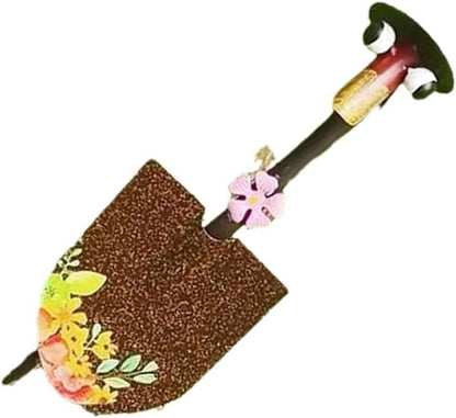 Metal Shovels with Outdoor Garden Art Statues Ornament for Home Farmhouse Sculpture Decor Housewarming Present Housewarming Gift Farmhouse Couple Figurines Iron Shovel Ornaments Cute