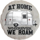 Spoontiques - Garden Décor - Airstream Camper Stepping Stone - Decorative Stone for Garden