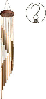 SuninYo Wind Chimes for Outside,Memorial Windchimes Outdoor Clearance,36 inches Memorial Wind Chimes with S Hook for Home Garden Decoration
