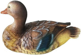 Akozon Pond Floating Duck Statue - Duck Sculpture for Garden, Pond, Pool Decor - Outdoor Ornament for Home, Office, and Fish Tanks (Fishery)