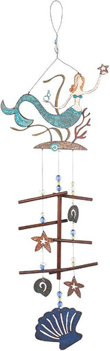 Sunset Vista Designs Great Outdoor Land and Sea Collection Wind Chime - Mermaid