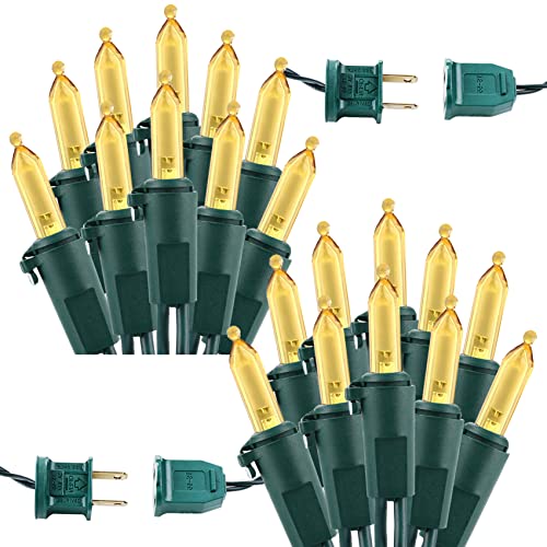 Christmas String Lights - Warm White 33ft 100 LED