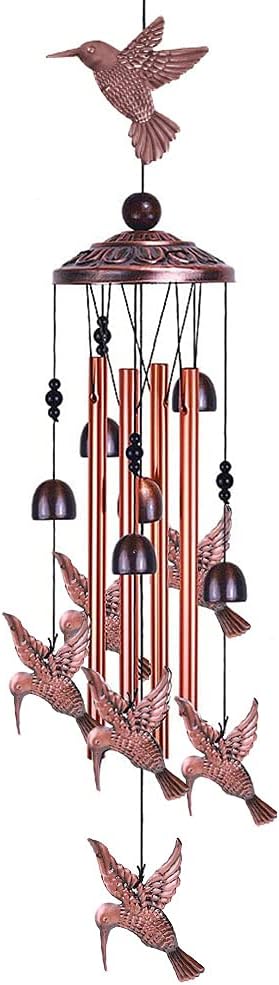 Alnicov Wind Chime,Outdoor Indoor Decor,Deep Tone Memorial Wind Chime for Outdoor Home Patio,Porch,Garden,Yard Decoration