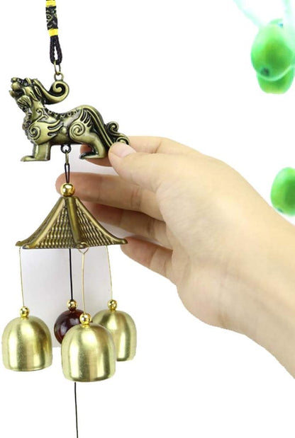 Retro Brave Troops Handcrafted Wind Chimes Hanging Bells for Outside