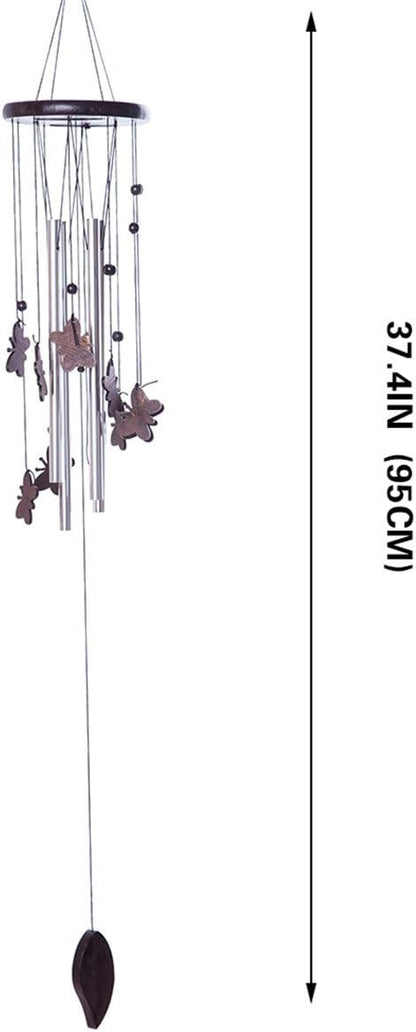 Hand Tuned Aluminum Feng Shui Wind Chime for Patio, Garden, Terrace and Balcony - Beautiful Outdoor Decor WIN-YX26B