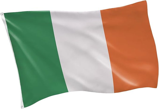 Evergreen Ireland Flag 3x5 flag Outdoor Double Sided, National Flags for Outside with Grommets, 3-Ply Banners for Garden Patio, Indoor Wall Decor for Room, Works with Standard Estate Flag Poles