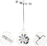 Airplane Windmill Iron Crafts for Outdoor Garden Decoration Vivid Sculpted Ornament Durable Metal Decor Charming Present for Home and Holidays