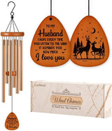 Gifts for Husband, Husband Wind Chimes, Best Gift for Husband, Birthday Gift for Husband from Wife, Love Reminder Gifts for Birthday Wedding Anniversary Father‘s Day Christmas