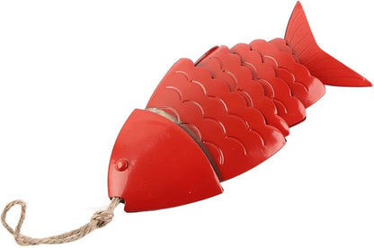 Yosoo Colorful Koi Fish Wind Chime, Metal Crafts with Relaxing Tones for Outdoor Decoration, Perfect for Garden and Patio (3)