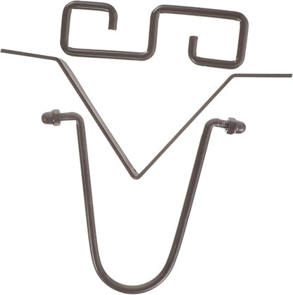 Rain Chain Hooks for Gutters 1 Set of Metal Rain Chain Gutter Clips Adapter for Easy Install