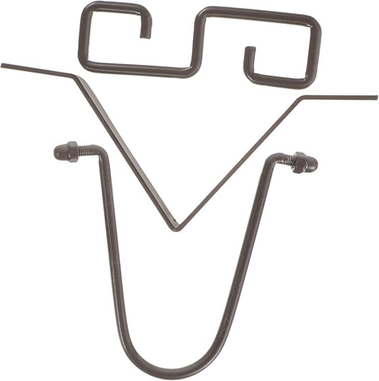Rain Chain Hooks for Gutters 1 Set of Metal Rain Chain Gutter Clips Adapter for Easy Install