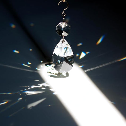 12pcs Crystal Suncatchers, Hanging Crystals Chandelier Prisms for Windows, Rainbow Maker Home Decoration