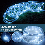 Solar String Lights 78.7ft - 200LED 8 Modes Waterproof