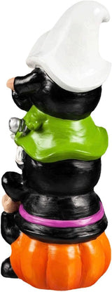 Garden Statues for Outside Colorful Resin Outdoor Garden Statue 9x9x18cm 260g Yard Decor Durable Outside Statues for Garden and Yard Outdoor Decoration Gardening Gifts