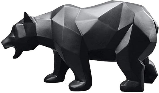 Garden Ornaments Decor Statue Outdoor,Abstract Unique Statue Sculpture Creative Outdoor Garden Courtyard Statue Decoration Ornament,Modern Abstract Sculpture Bear Resin Statue Animal