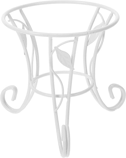 POPETPOP Metal Gazing Ball Stand 4.92In Decorative Sphere Display Base for Garden Patio Lawn Crystal Globe Holder Stable Support for Home and Office
