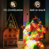 131FT LED Icicle String Lights - Multicolor Waterproof, 8 Modes