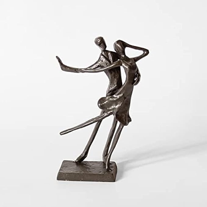 Garden Ornaments Decor Statue Outdoor,for Home Kitchen & Dining Outdoor Patio, Lawn & Garden Sculptures Statue Figurine Ornaments Dance Figures, Dancer Model Sculpture Antique Cast Iron