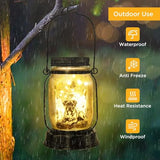 Boxer Dog Solar Lantern - Garden Decoration for Dog Lovers