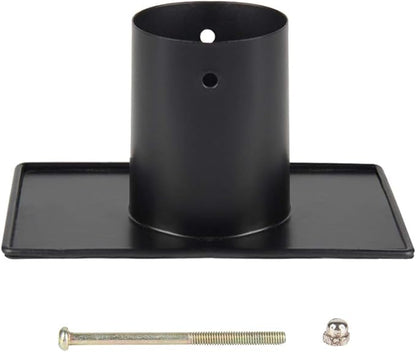 Tfro & Cile Rain Chain Gutter Adapter Black Installer Standard Installation Suit for Downspout Outlet