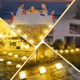 Solar Brick Lights - Outdoor Waterproof