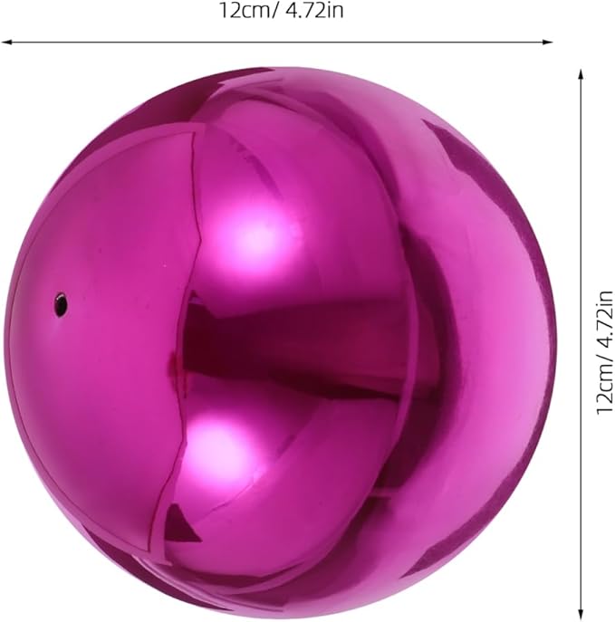 KESYOO Premium Stainless Steel Garden Gazing Ball Polished Shiny Reflective Globe for Outdoor Patio Lawn Decoration Mirror Sphere for Indoor and Outdoor Visual Enhancement