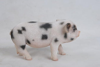 Hi-Line Gift Ltd Standing Baby Pig with black Spots