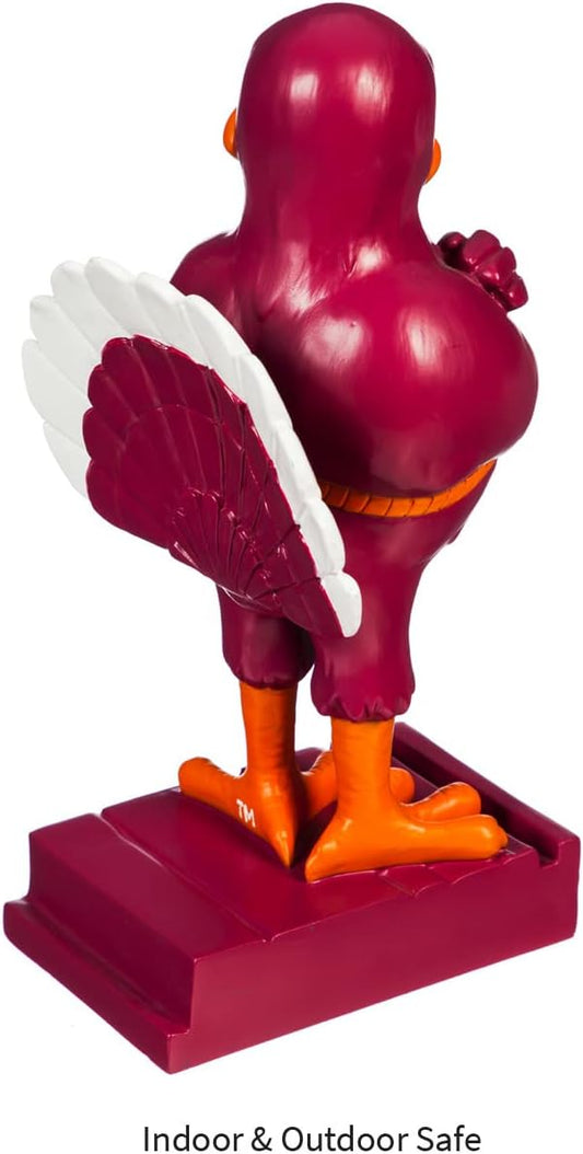 Team Sports America NCAA Virginia Tech Fun Colorful Mascot Statue 12 Inches Tall