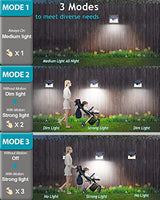 Solar Motion Sensor Lights - 6 Pack, 140LED, IP65 Waterproof