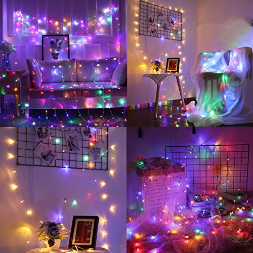 66Ft 200LED Multicolor Christmas String Lights - Indoor