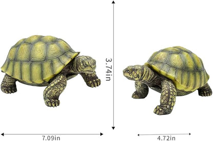 Realistic Turtle Statue Resin Turtle Statue Decor, Garden Sculpture Indoor/Outdoor Courtyard Lawn Ornament, Home Decor