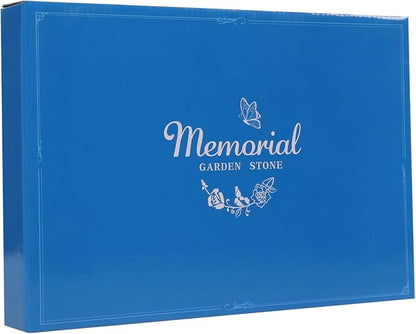 11.8 inches Long Tree of Life Song Polyresin Memorial Garden Stone, Memorial Stones for Loved Ones Outside, Memorial plaques, Sympathy Gifts for Loss of Loved one, Memorial Gifts (Grey Tree)