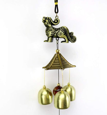 Retro Brave Troops Handcrafted Wind Chimes Hanging Bells for Outside