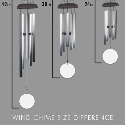 Motivational Wind Chime Daily Inspiration with Uplifting Quotes, Patchwork Sail Design, Outdoor Hanging Chime for Garden, Porch, or Patio, Encouraging Gift Idea