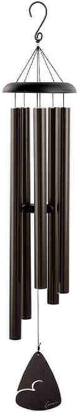 Carson Home Accents Signature Series Wind Chime, 50", Black