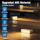 Solar Step Lights - 8 Pack Warm White IP67