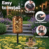 Dragonfly Solar Lantern with Ground Stake