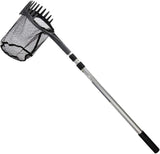 Aquascape Pond Shark Net, Skimming, Maintenance and Water Garden Tool, Extends 96-inch | 74005
