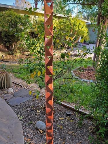 Nutshell Stores Origami Rain Chain - Copper - 19 Feet