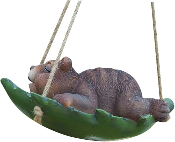 SUPVOX Animal Figurine Resin Decoration Garden Landscape Statue Bird Garden Adornment Resin Craft for Outdoor Decor