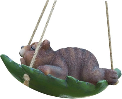 SUPVOX Animal Figurine Resin Decoration Garden Landscape Statue Bird Garden Adornment Resin Craft for Outdoor Decor