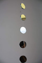 Mirror Garland Strand, 1 x 48 Inches, Real Mirror Sun Catcher Mobile