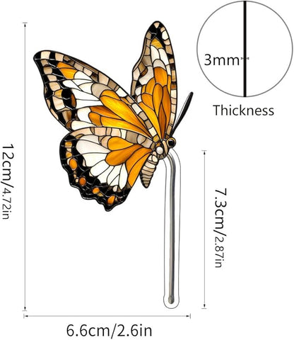 Butterfly Gifts for Women, Hanging Plant Planter Indoor Outdoor, Mothers Day Birthday Gifts for Mom Grandma from Daughter Son, Butterfly Lover Garden Decor Plant Pot(3)