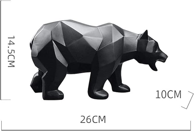 Garden Ornaments Decor Statue Outdoor,Abstract Unique Statue Sculpture Creative Outdoor Garden Courtyard Statue Decoration Ornament,Modern Abstract Sculpture Bear Resin Statue Animal