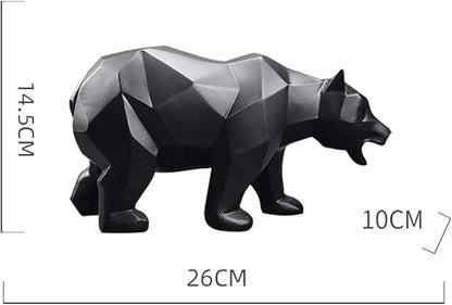 Garden Ornaments Decor Statue Outdoor,Abstract Unique Statue Sculpture Creative Outdoor Garden Courtyard Statue Decoration Ornament,Modern Abstract Sculpture Bear Resin Statue Animal