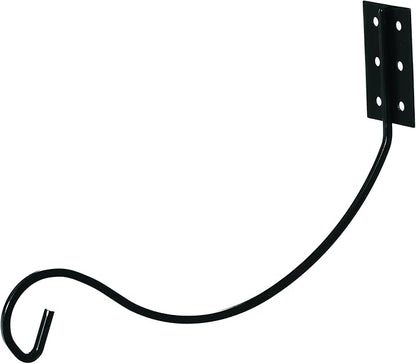 Woodstock Wind Chimes Outdoor Hanging Bracket,Windchime Hanger Black Iron Metal Hanger for Outside, Patio Garden Yard Lawn Porch Décor