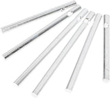 balacoo Aluminum Wind Chime Tubes 15Pcs Medium Sized Metal Pipes 2.75In DIY Outdoor Wind Chime Supplies for Garden Patio Decoration