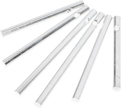 balacoo Aluminum Wind Chime Tubes 15Pcs Medium Sized Metal Pipes 2.75In DIY Outdoor Wind Chime Supplies for Garden Patio Decoration