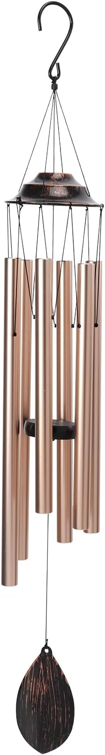 Taman Wind Chimes for Outside, 40”Aluminum Deep Tone Wind Chimes Sympathy Memorial for Loss of a Loved One Condolence Gift Garden Patio Outdoor Home Decoration